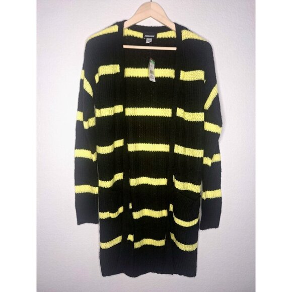 NWT Joe Boxer Long Knit Cardigan Pockets Academia Size M - Picture 8 of 8